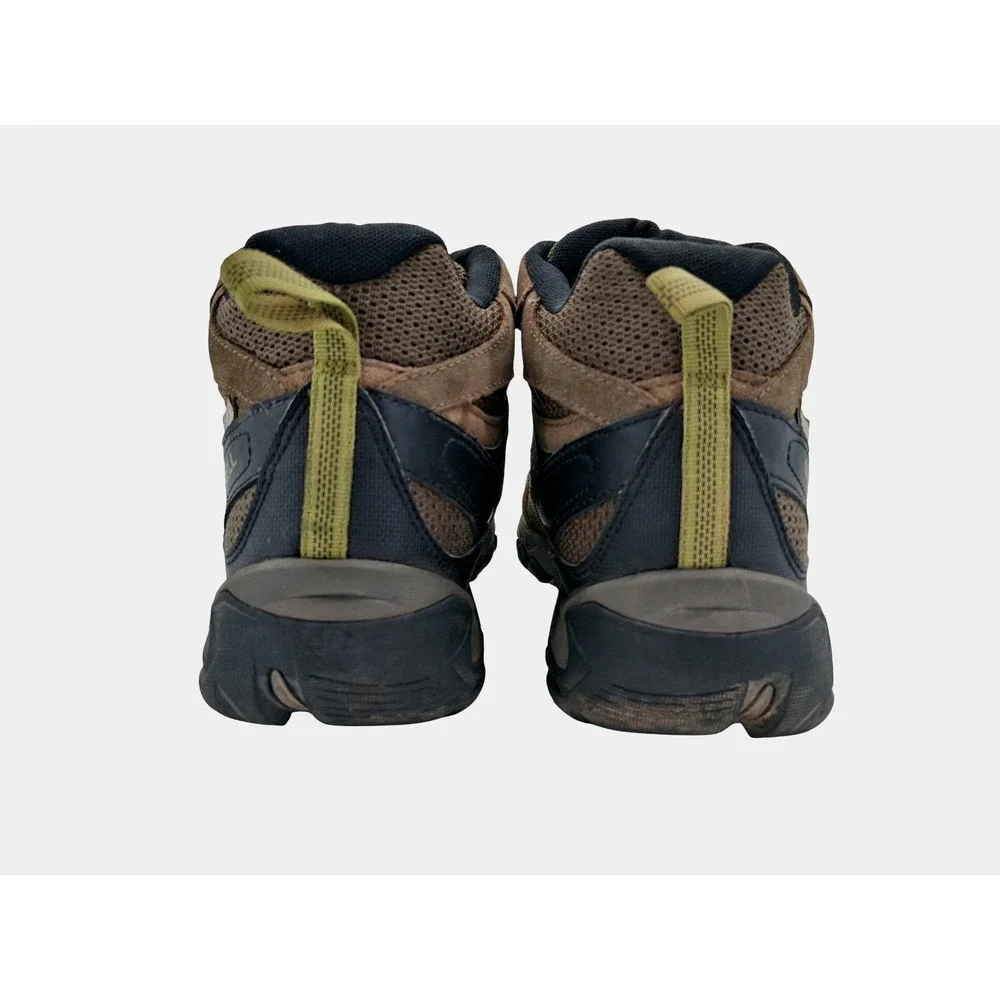 Merrell Boulder Shoes Mens Size 12 Brown Waterproof Mid Trail Hiking J09523